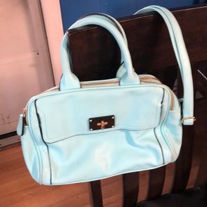 Blue purse